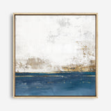 Shop Golden Horizon I (Square) Canvas Print a painted abstract themed framed canvas wall art print from The Print Emporium artwork collection - Buy Australian made fine art painting style stretched canvas prints for the home and your interior decor space, TPE-PC-PI508-CA-40X40-NF