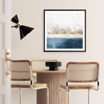 Shop Golden Horizon II (Square) Art Print a painted abstract themed wall art print from The Print Emporium wall artwork collection - Buy Australian made fine art painting style poster and framed prints for the home and your interior decor room, TPE-PC-PI509-AP