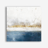 Shop Golden Horizon II (Square) Canvas Print a painted abstract themed framed canvas wall art print from The Print Emporium artwork collection - Buy Australian made fine art painting style stretched canvas prints for the home and your interior decor space, TPE-PC-PI509-CA-40X40-NF