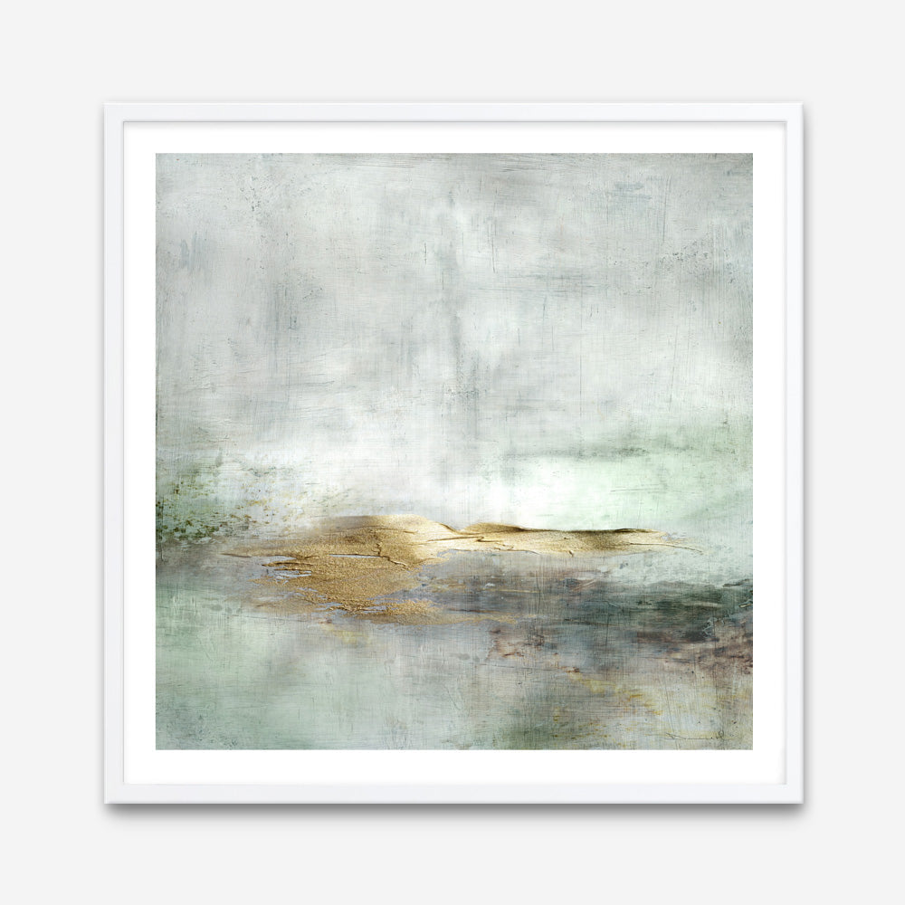 Shop Golden Horizon (Square) Art Print a painted abstract themed wall art print from The Print Emporium wall artwork collection - Buy Australian made fine art painting style poster and framed prints for the home and your interior decor room, TPE-DH-162-AP