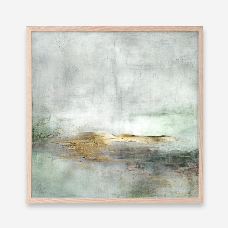 Shop Golden Horizon (Square) Art Print a painted abstract themed wall art print from The Print Emporium wall artwork collection - Buy Australian made fine art painting style poster and framed prints for the home and your interior decor room, TPE-DH-162-AP
