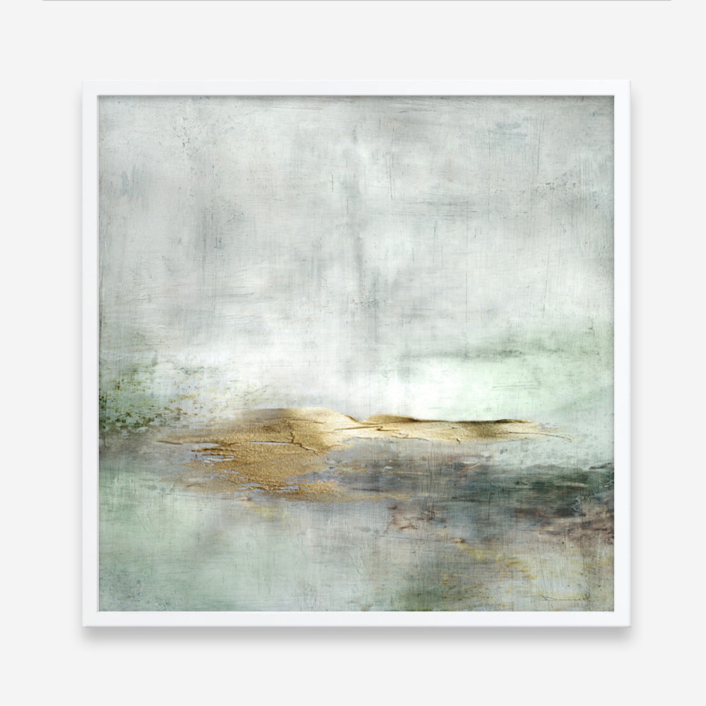 Shop Golden Horizon (Square) Art Print a painted abstract themed wall art print from The Print Emporium wall artwork collection - Buy Australian made fine art painting style poster and framed prints for the home and your interior decor room, TPE-DH-162-AP