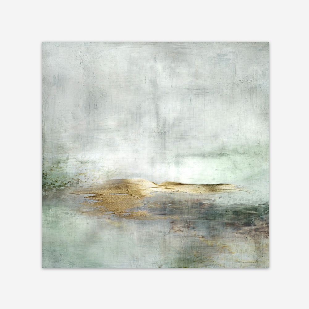 Shop Golden Horizon (Square) Art Print a painted abstract themed wall art print from The Print Emporium wall artwork collection - Buy Australian made fine art painting style poster and framed prints for the home and your interior decor room, TPE-DH-162-AP