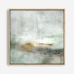 Shop Golden Horizon (Square) Canvas Print a painted abstract themed framed canvas wall art print from The Print Emporium artwork collection - Buy Australian made fine art painting style stretched canvas prints for the home and your interior decor space, TPE-DH-162-CA-40X40-NF