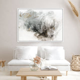 Shop Golden Intertwine Canvas Print a painted abstract themed framed canvas wall art print from The Print Emporium artwork collection - Buy Australian made fine art painting style stretched canvas prints for the home and your interior decor space, TPE-PC-PI507-CA-35X46-NF