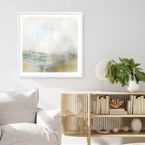 Shop Golden (Square) Art Print a painted abstract themed wall art print from The Print Emporium wall artwork collection - Buy Australian made fine art painting style poster and framed prints for the home and your interior decor room, TPE-DH-163-AP