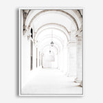 Shop Grand Hallway Photo Canvas Print a Moroccan desert boho themed photography framed stretched canvas print from The Print Emporium wall artwork collection - Buy Australian made prints for the home and your interior decor space, TPE-1118-CA-35X46-NF