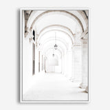 Shop Grand Hallway Photo Canvas Print a Moroccan desert boho themed photography framed stretched canvas print from The Print Emporium wall artwork collection - Buy Australian made prints for the home and your interior decor space, TPE-1118-CA-35X46-NF