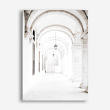 Shop Grand Hallway Photo Canvas Print a Moroccan desert boho themed photography framed stretched canvas print from The Print Emporium wall artwork collection - Buy Australian made prints for the home and your interior decor space, TPE-1118-CA-35X46-NF