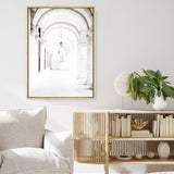 Shop Grand Hallway Photo Canvas Print a Moroccan desert boho themed photography framed stretched canvas print from The Print Emporium wall artwork collection - Buy Australian made prints for the home and your interior decor space, TPE-1118-CA-35X46-NF