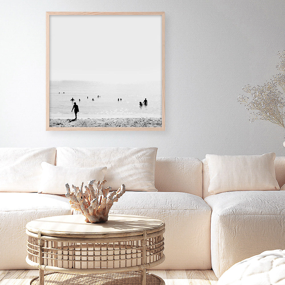 Shop Grande (Square) Art Print a painted abstract themed wall art print from The Print Emporium wall artwork collection - Buy Australian made fine art painting style poster and framed prints for the home and your interior decor room, TPE-DH-164-AP