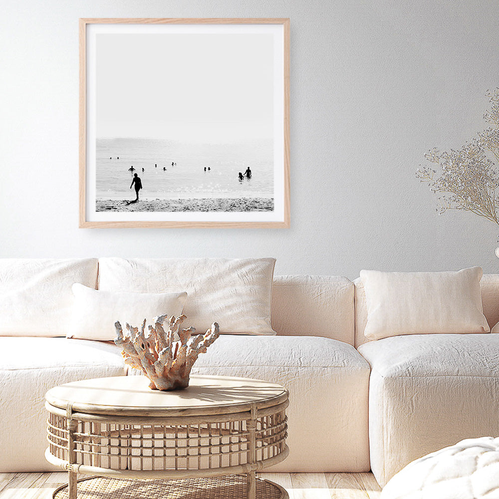 Shop Grande (Square) Art Print a painted abstract themed wall art print from The Print Emporium wall artwork collection - Buy Australian made fine art painting style poster and framed prints for the home and your interior decor room, TPE-DH-164-AP