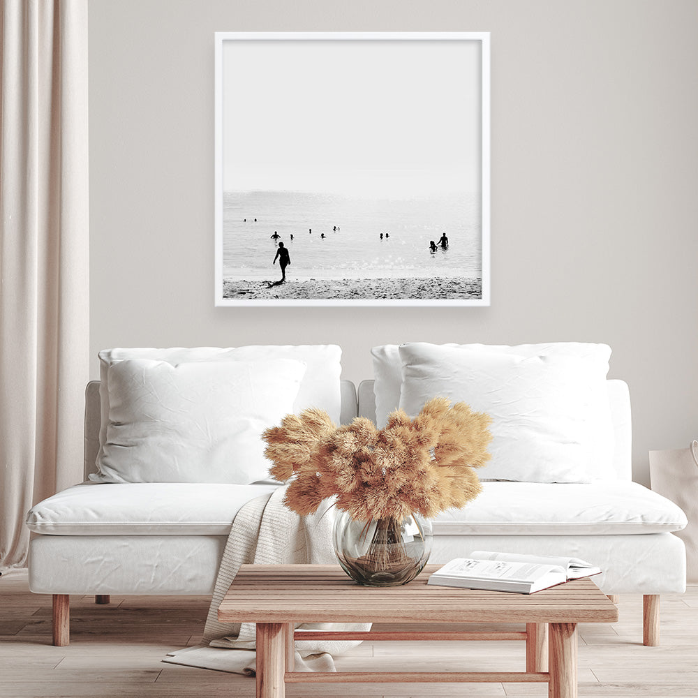 Shop Grande (Square) Art Print a painted abstract themed wall art print from The Print Emporium wall artwork collection - Buy Australian made fine art painting style poster and framed prints for the home and your interior decor room, TPE-DH-164-AP