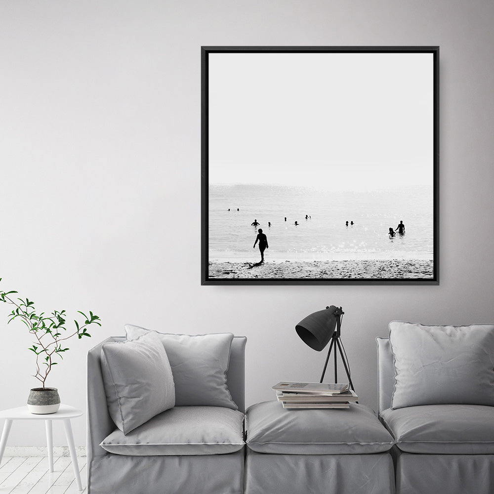 Shop Grande (Square) Canvas Print a painted abstract themed framed canvas wall art print from The Print Emporium artwork collection - Buy Australian made fine art painting style stretched canvas prints for the home and your interior decor space, TPE-DH-164-CA-40X40-NF