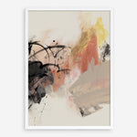 Shop Grapefruit I Art Print a painted abstract themed wall art print from The Print Emporium wall artwork collection - Buy Australian made fine art painting style poster and framed prints for the home and your interior decor room, TPE-PC-PI450-AP