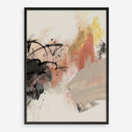 Shop Grapefruit I Art Print a painted abstract themed wall art print from The Print Emporium wall artwork collection - Buy Australian made fine art painting style poster and framed prints for the home and your interior decor room, TPE-PC-PI450-AP