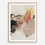 Shop Grapefruit I Art Print a painted abstract themed wall art print from The Print Emporium wall artwork collection - Buy Australian made fine art painting style poster and framed prints for the home and your interior decor room, TPE-PC-PI450-AP