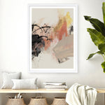 Shop Grapefruit I Art Print a painted abstract themed wall art print from The Print Emporium wall artwork collection - Buy Australian made fine art painting style poster and framed prints for the home and your interior decor room, TPE-PC-PI450-AP