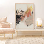 Shop Grapefruit I Art Print a painted abstract themed wall art print from The Print Emporium wall artwork collection - Buy Australian made fine art painting style poster and framed prints for the home and your interior decor room, TPE-PC-PI450-AP