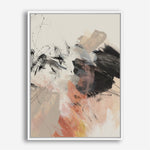 Shop Grapefruit II Canvas Print a painted abstract themed framed canvas wall art print from The Print Emporium artwork collection - Buy Australian made fine art painting style stretched canvas prints for the home and your interior decor space, TPE-PC-PI451-CA-35X46-NF