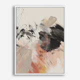 Shop Grapefruit II Canvas Print a painted abstract themed framed canvas wall art print from The Print Emporium artwork collection - Buy Australian made fine art painting style stretched canvas prints for the home and your interior decor space, TPE-PC-PI451-CA-35X46-NF