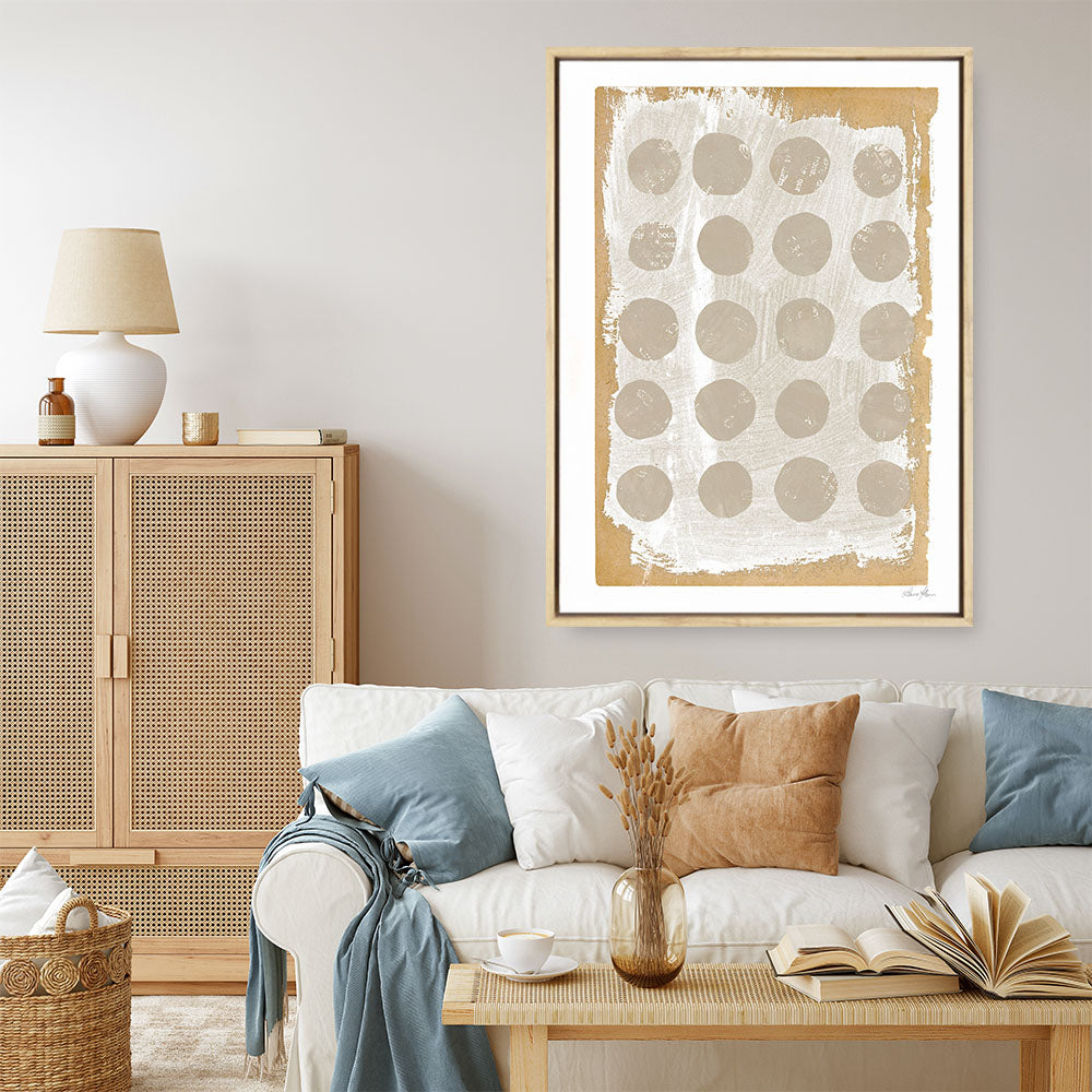 Shop Gray Collage I Canvas Print a painted abstract themed framed canvas wall art print from The Print Emporium artwork collection - Buy Australian made fine art painting style stretched canvas prints for the home and your interior decor space, TPE-WA-75632-CA-35X46-NF