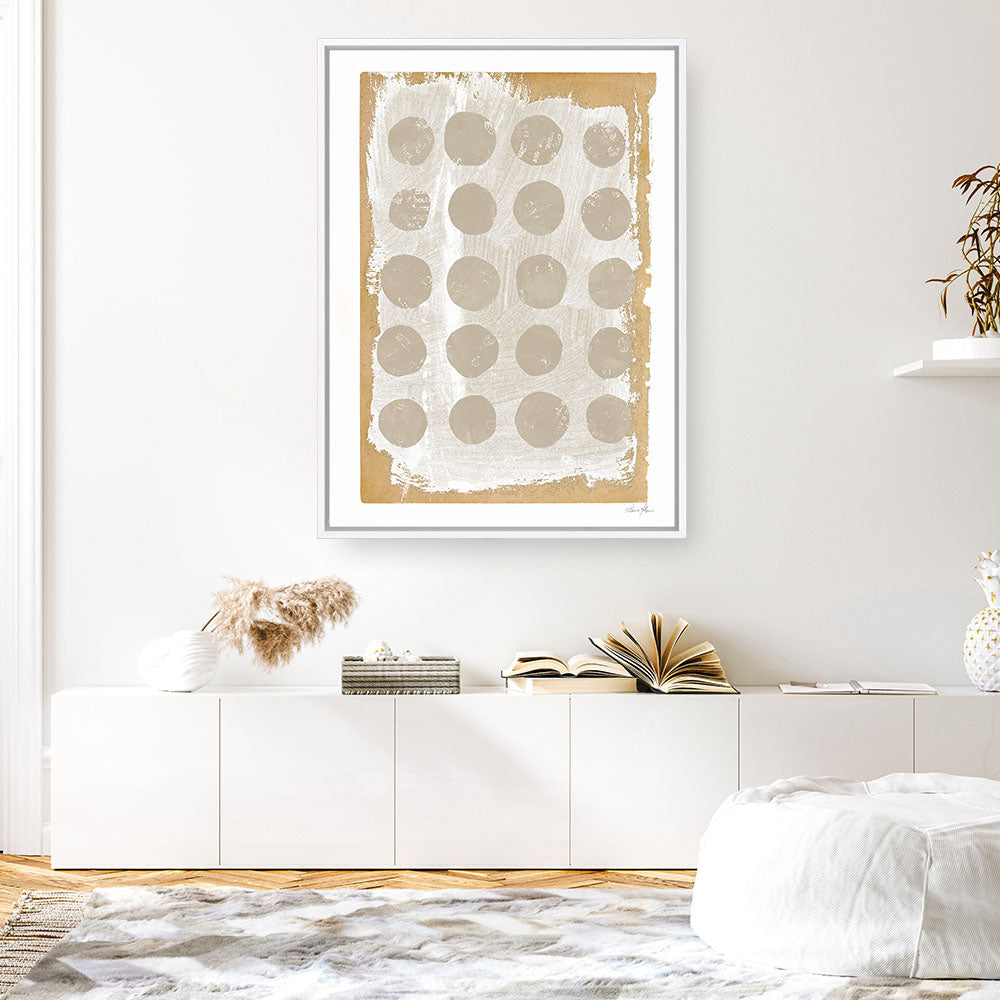 Shop Gray Collage I Canvas Print a painted abstract themed framed canvas wall art print from The Print Emporium artwork collection - Buy Australian made fine art painting style stretched canvas prints for the home and your interior decor space, TPE-WA-75632-CA-35X46-NF