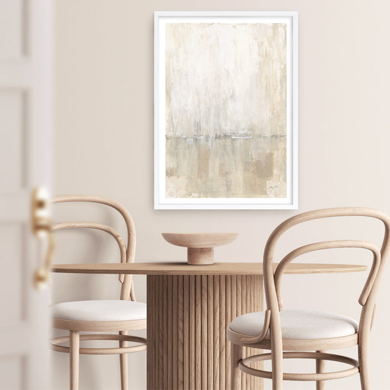 Shop Gray Morning Light I Art Print a painted abstract themed wall art print from The Print Emporium wall artwork collection - Buy Australian made fine art painting style poster and framed prints for the home and your interior decor room, TPE-WA-73655-AP
