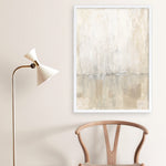 Shop Gray Morning Light I Art Print a painted abstract themed wall art print from The Print Emporium wall artwork collection - Buy Australian made fine art painting style poster and framed prints for the home and your interior decor room, TPE-WA-73655-AP