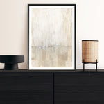 Shop Gray Morning Light I Art Print a painted abstract themed wall art print from The Print Emporium wall artwork collection - Buy Australian made fine art painting style poster and framed prints for the home and your interior decor room, TPE-WA-73655-AP