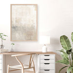 Shop Gray Morning Light II Art Print a painted abstract themed wall art print from The Print Emporium wall artwork collection - Buy Australian made fine art painting style poster and framed prints for the home and your interior decor room, TPE-WA-73656-AP