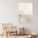 Shop Gray Morning Light II Canvas Print a painted abstract themed framed canvas wall art print from The Print Emporium artwork collection - Buy Australian made fine art painting style stretched canvas prints for the home and your interior decor space, TPE-WA-73656-CA-35X46-NF