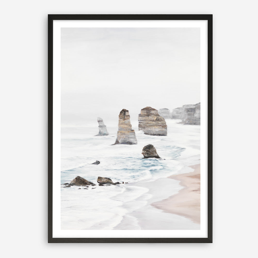 Shop Great Ocean Road I Art Print a coastal themed painted wall art print from The Print Emporium wall artwork collection - Buy Australian made fine art painting style poster and framed prints for the home and your interior decor room, TPE-315-AP