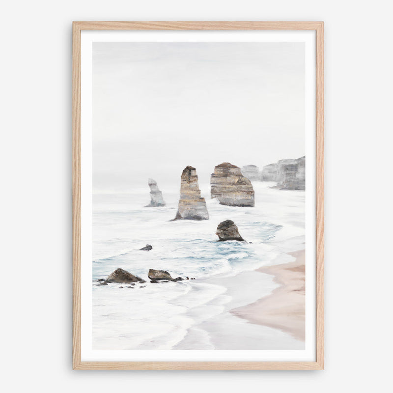 Shop Great Ocean Road I Art Print a coastal themed painted wall art print from The Print Emporium wall artwork collection - Buy Australian made fine art painting style poster and framed prints for the home and your interior decor room, TPE-315-AP