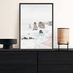 Shop Great Ocean Road I Art Print a coastal themed painted wall art print from The Print Emporium wall artwork collection - Buy Australian made fine art painting style poster and framed prints for the home and your interior decor room, TPE-315-AP
