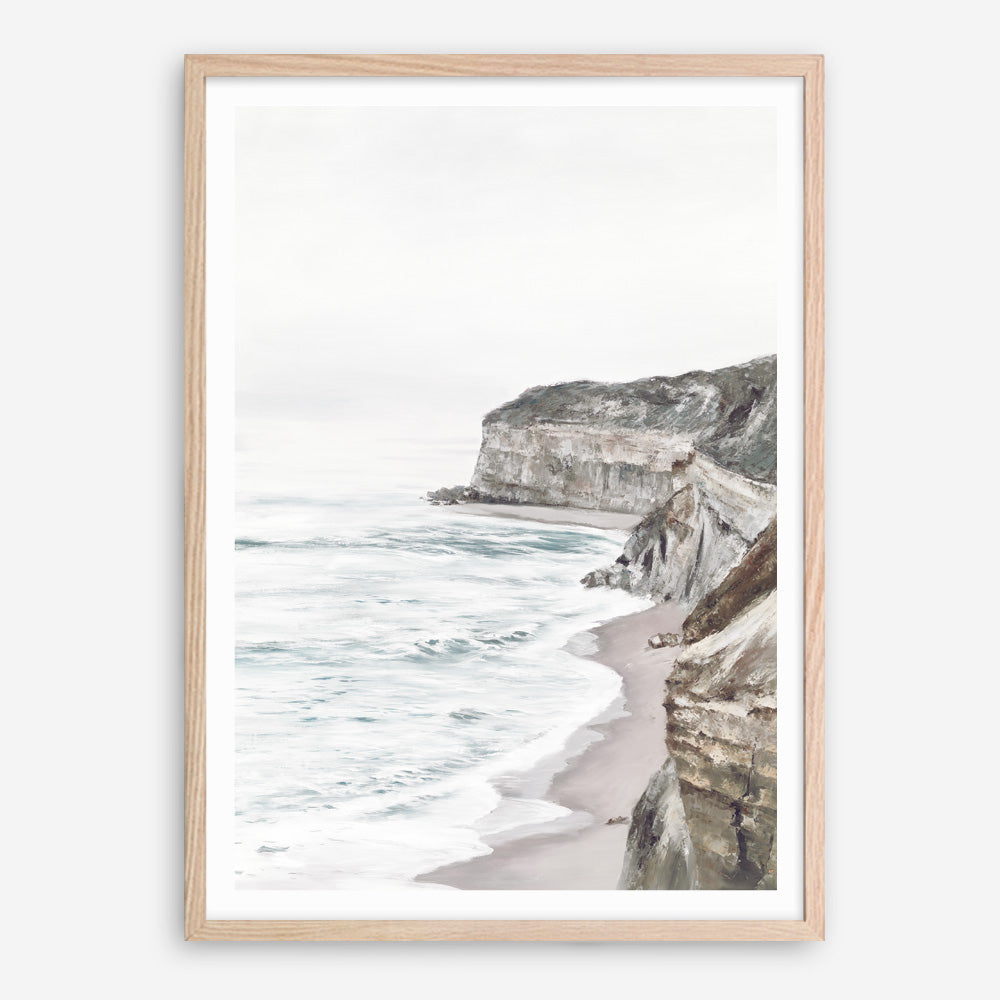 Shop Great Ocean Road II Art Print a coastal themed painted wall art print from The Print Emporium wall artwork collection - Buy Australian made fine art painting style poster and framed prints for the home and your interior decor room, TPE-385-AP