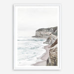 Shop Great Ocean Road II Art Print a coastal themed painted wall art print from The Print Emporium wall artwork collection - Buy Australian made fine art painting style poster and framed prints for the home and your interior decor room, TPE-385-AP