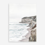 Shop Great Ocean Road II Art Print a coastal themed painted wall art print from The Print Emporium wall artwork collection - Buy Australian made fine art painting style poster and framed prints for the home and your interior decor room, TPE-385-AP