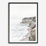 Shop Great Ocean Road II Art Print a coastal themed painted wall art print from The Print Emporium wall artwork collection - Buy Australian made fine art painting style poster and framed prints for the home and your interior decor room, TPE-385-AP