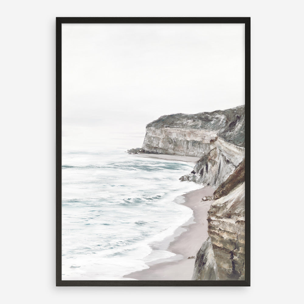 Shop Great Ocean Road II Art Print a coastal themed painted wall art print from The Print Emporium wall artwork collection - Buy Australian made fine art painting style poster and framed prints for the home and your interior decor room, TPE-385-AP