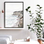 Shop Great Ocean Road II Art Print a coastal themed painted wall art print from The Print Emporium wall artwork collection - Buy Australian made fine art painting style poster and framed prints for the home and your interior decor room, TPE-385-AP