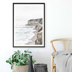 Shop Great Ocean Road II Art Print a coastal themed painted wall art print from The Print Emporium wall artwork collection - Buy Australian made fine art painting style poster and framed prints for the home and your interior decor room, TPE-385-AP