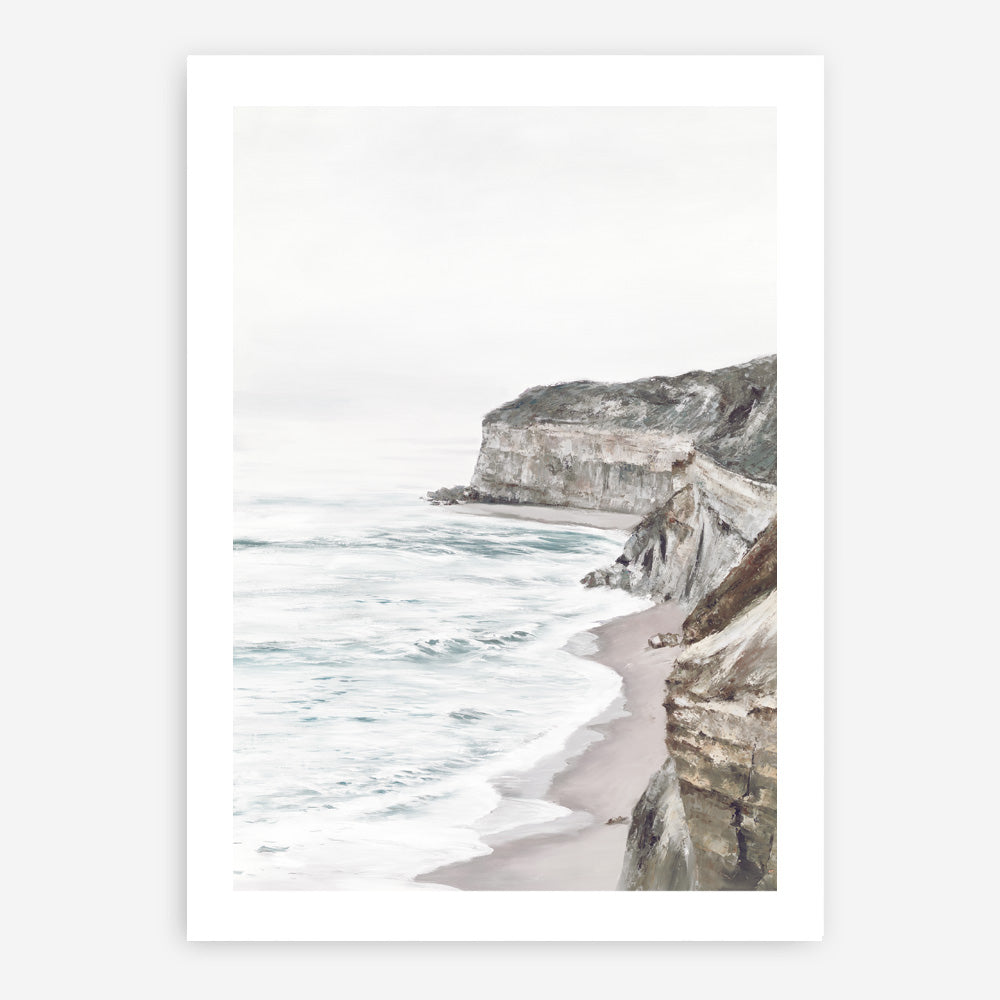 Shop Great Ocean Road II Art Print a coastal themed painted wall art print from The Print Emporium wall artwork collection - Buy Australian made fine art painting style poster and framed prints for the home and your interior decor room, TPE-385-AP