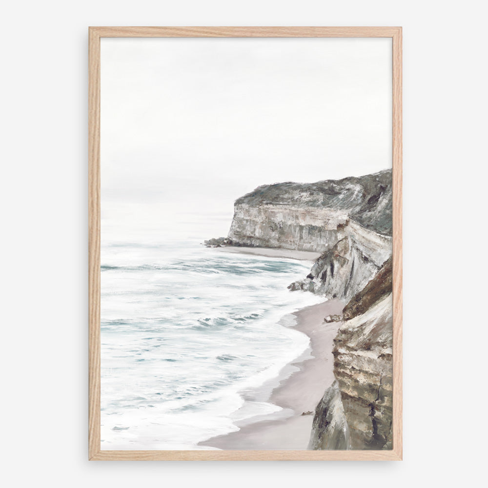 Shop Great Ocean Road II Art Print a coastal themed painted wall art print from The Print Emporium wall artwork collection - Buy Australian made fine art painting style poster and framed prints for the home and your interior decor room, TPE-385-AP