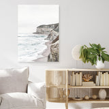 Shop Great Ocean Road II Canvas Print a coastal themed painted framed canvas wall art print from The Print Emporium artwork collection - Buy Australian made fine art painting style stretched canvas prints for the home and your interior decor space, TPE-385-CA-35X46-NF