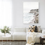 Shop Great Ocean Road II Canvas Print a coastal themed painted framed canvas wall art print from The Print Emporium artwork collection - Buy Australian made fine art painting style stretched canvas prints for the home and your interior decor space, TPE-385-CA-35X46-NF