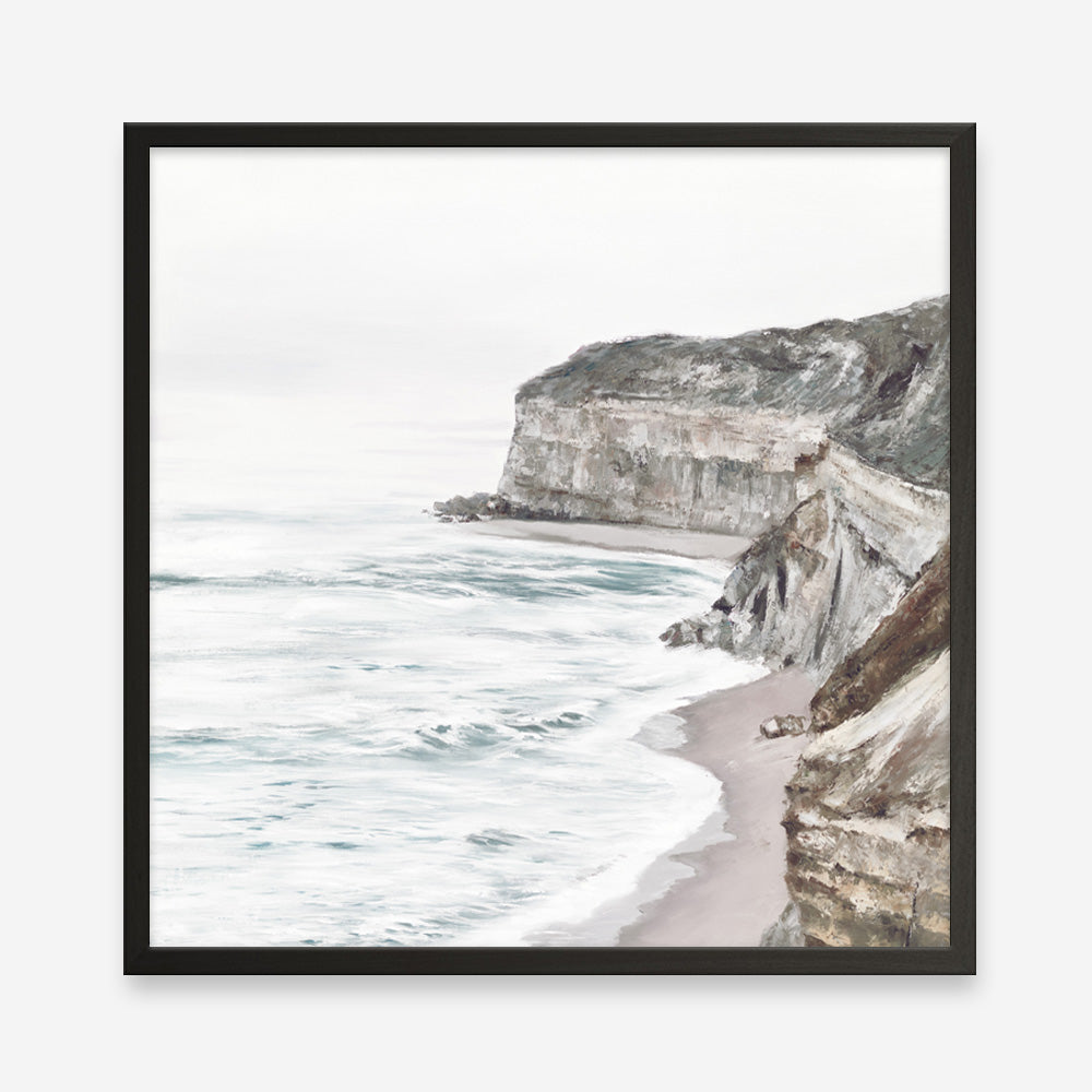 Shop Great Ocean Road II (Square) Art Print a coastal themed painted wall art print from The Print Emporium wall artwork collection - Buy Australian made fine art painting style poster and framed prints for the home and your interior decor room, TPE-949-AP
