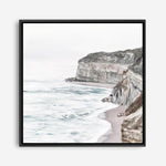 Shop Great Ocean Road II (Square) Canvas Print a coastal themed painted framed canvas wall art print from The Print Emporium artwork collection - Buy Australian made fine art painting style stretched canvas prints for the home and your interior decor space, TPE-949-CA-40X40-NF