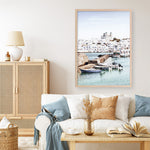 Shop Grecian Port I Photo Art Print a coastal themed photography wall art print from The Print Emporium wall artwork collection - Buy Australian made fine art poster and framed prints for the home and your interior decor, TPE-1198-AP