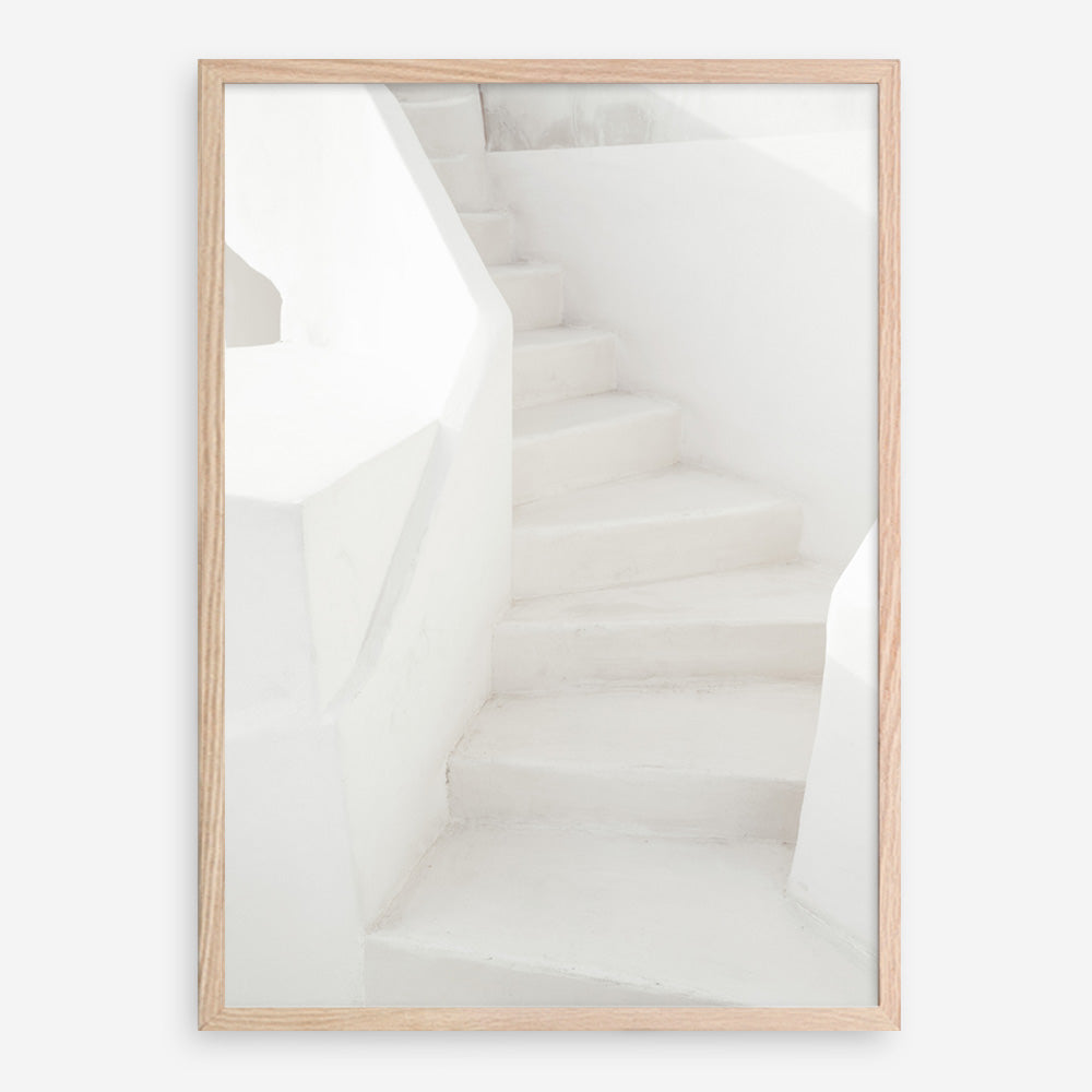 Shop Grecian Stairs Photo Art Print a coastal themed photography wall art print from The Print Emporium wall artwork collection - Buy Australian made fine art poster and framed prints for the home and your interior decor, TPE-1332-AP